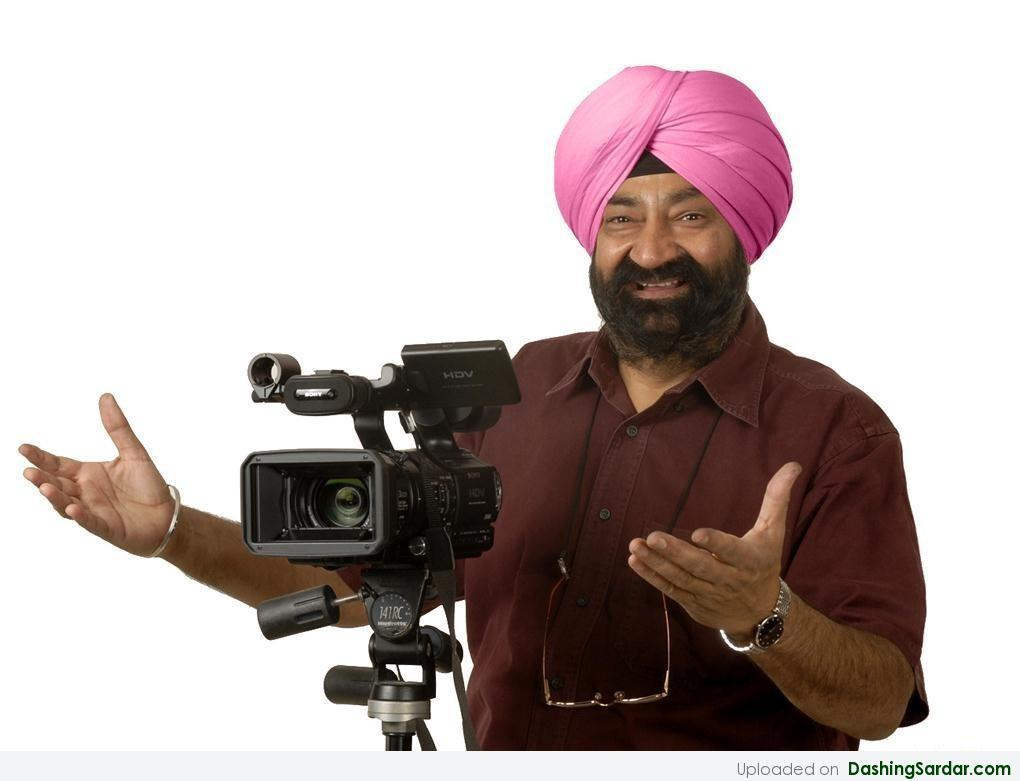 Jaspal Bhatti With Camera