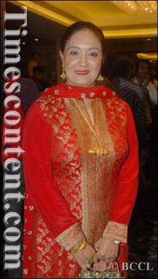 Jaspinder Narula Wearing Red Suit
