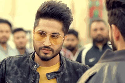 Jassi Gill Wearing Yellow Goggles