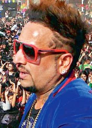 Jazzy B Performing On Stage