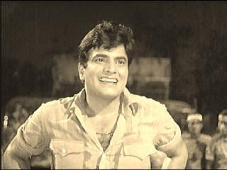 Actor Jeetendra Laughing