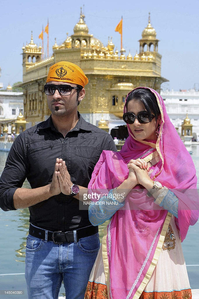 Jimmy Sharma At Golden Temple