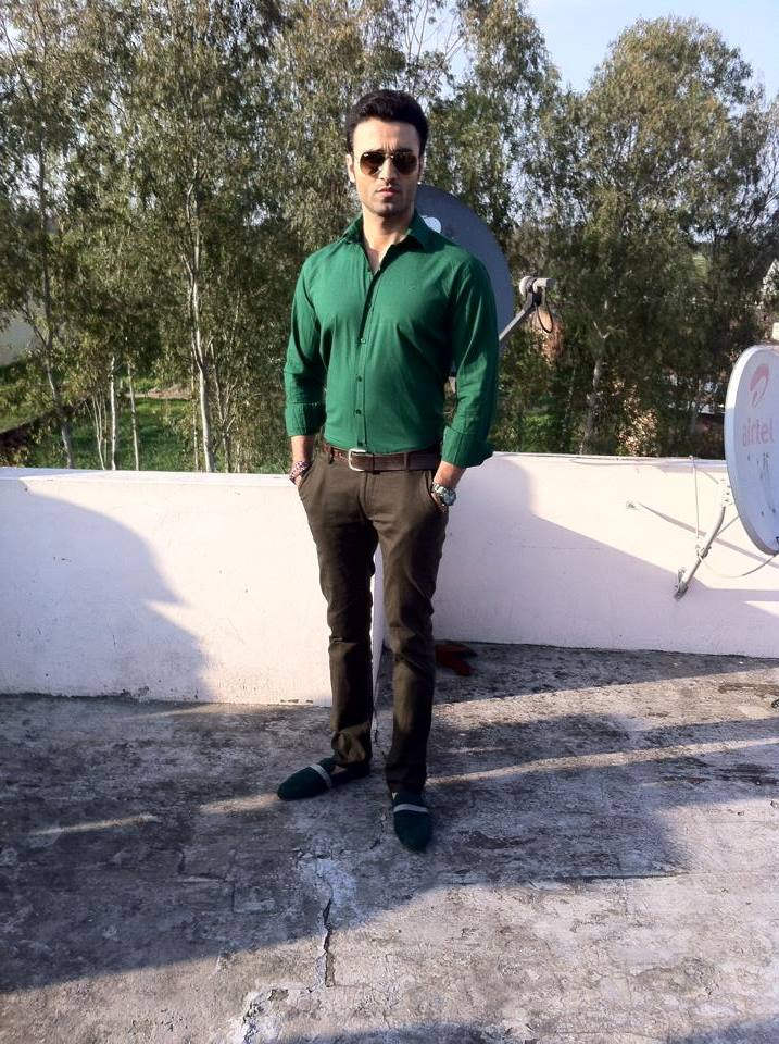 Jimmy Sharma In Green Shirt