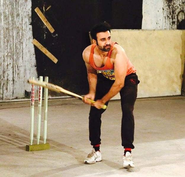 Jimmy Sharma Playing Cricket