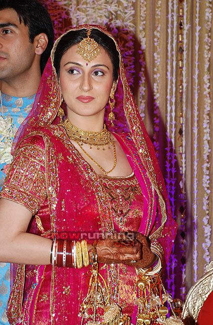 Juhi Babbar In Wedding Dress