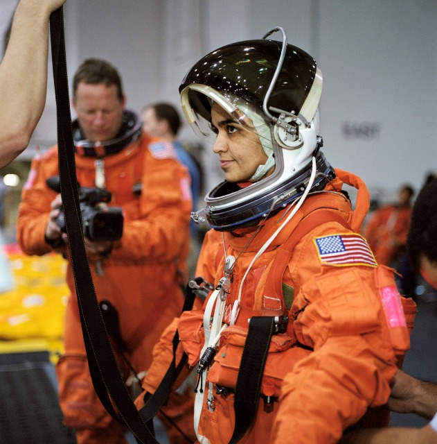 Kalpana Chawla In Space Suit