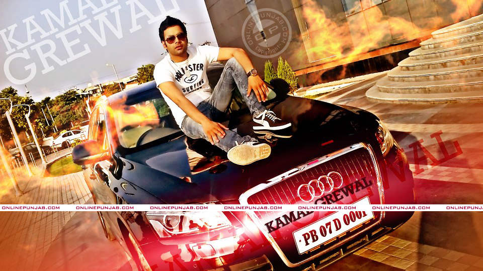 Kamal Grewal Sitting On Audi