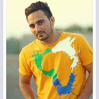 Kamal Khaira In Yellow  Tshirt