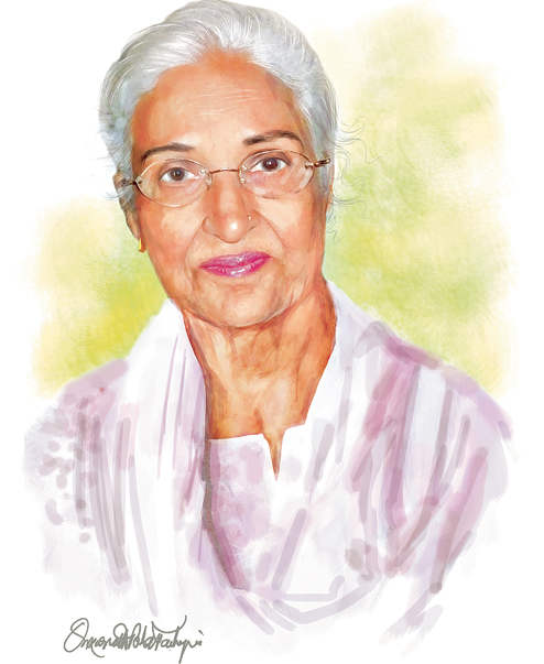 Painting Of Kamini Kaushal