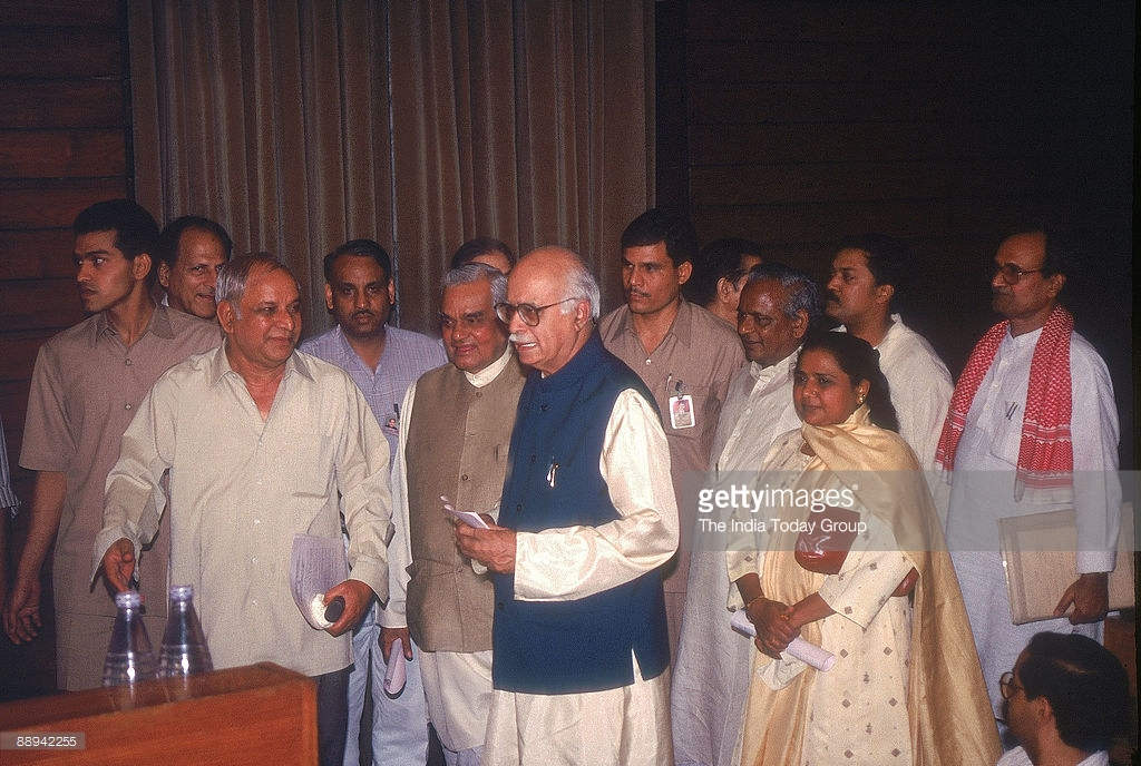 Kanshi Ram And Lal Krishna Advani