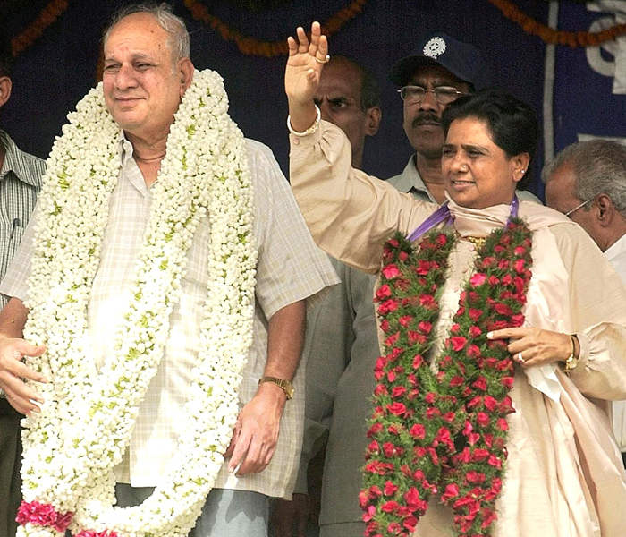Mayawati And Kanshi Ram