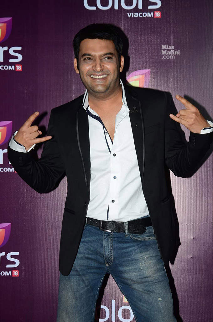 Comedian Kapil Sharma Giving A Pose
