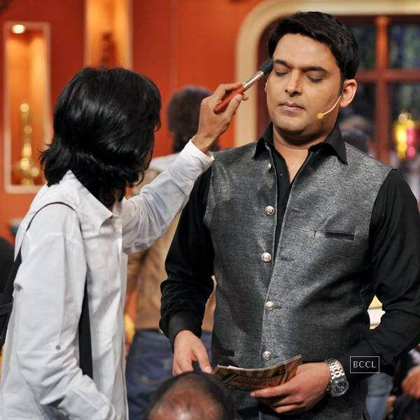 Kapil Sharma During Makeup