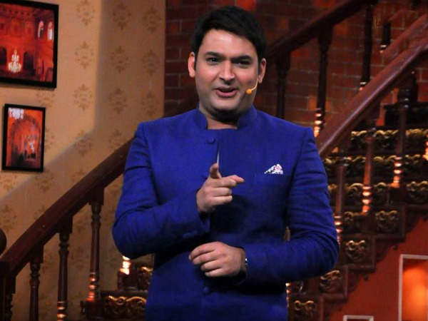 Kapil Sharma In Blue Coat