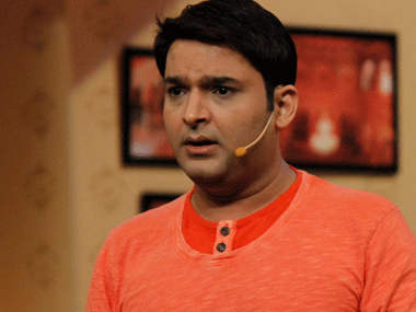 Kapil Sharma In Orange Shirt