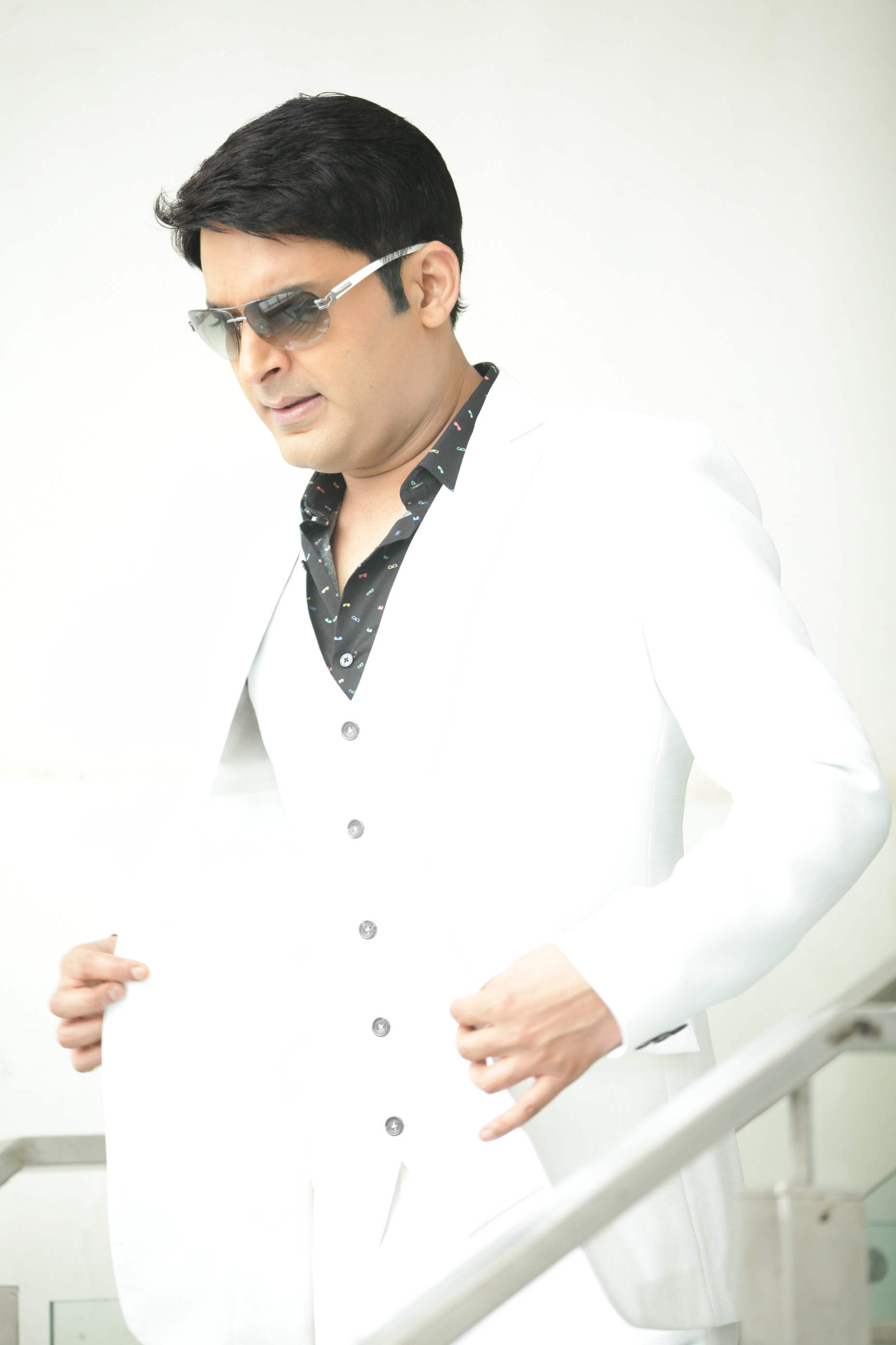 Kapil Sharma In White Coat