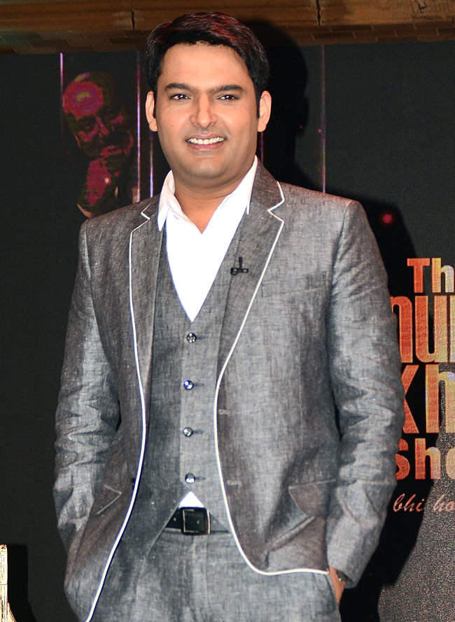 Kapil Sharma Wearing Grey Coat
