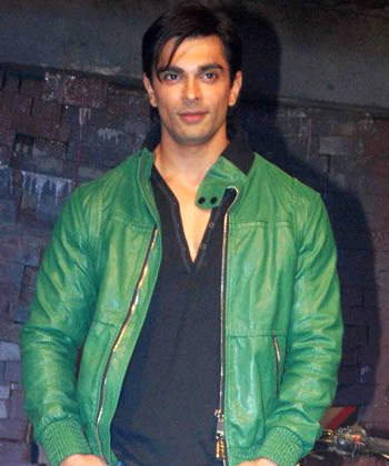 Karan Singh Grover In Green Jacket