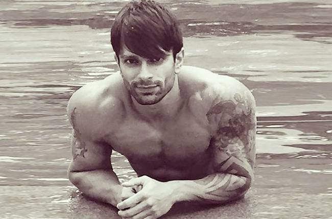 Karan Singh Grover Swimming Photoshoot