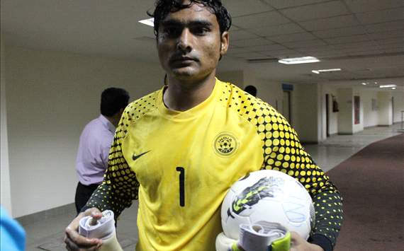 Karanjit Singh Holding Football