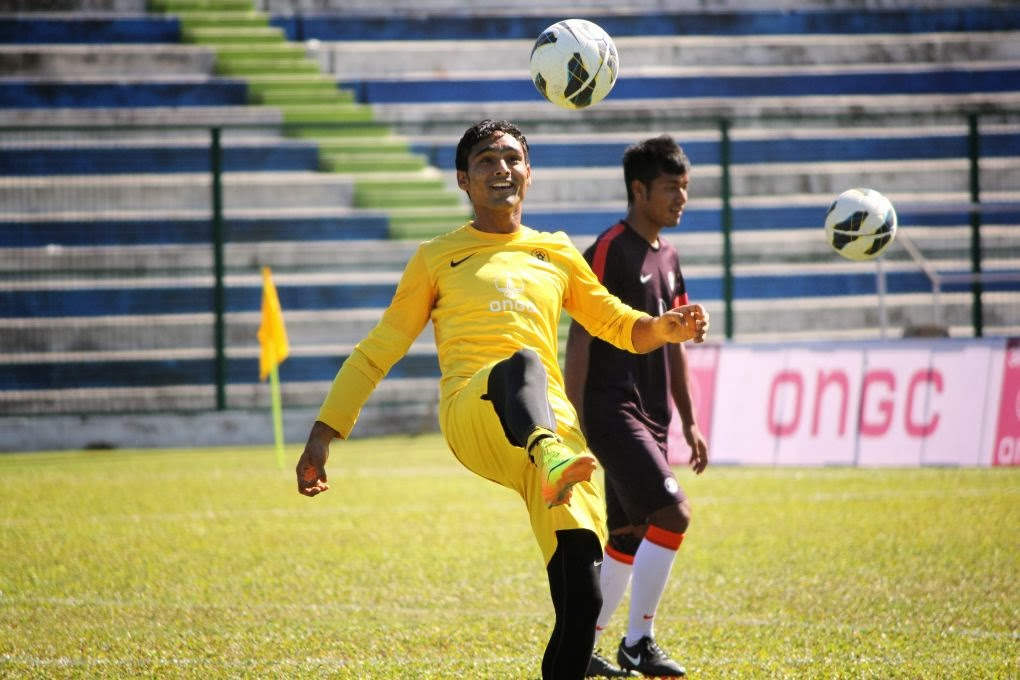 Playing Football Karanjit Singh