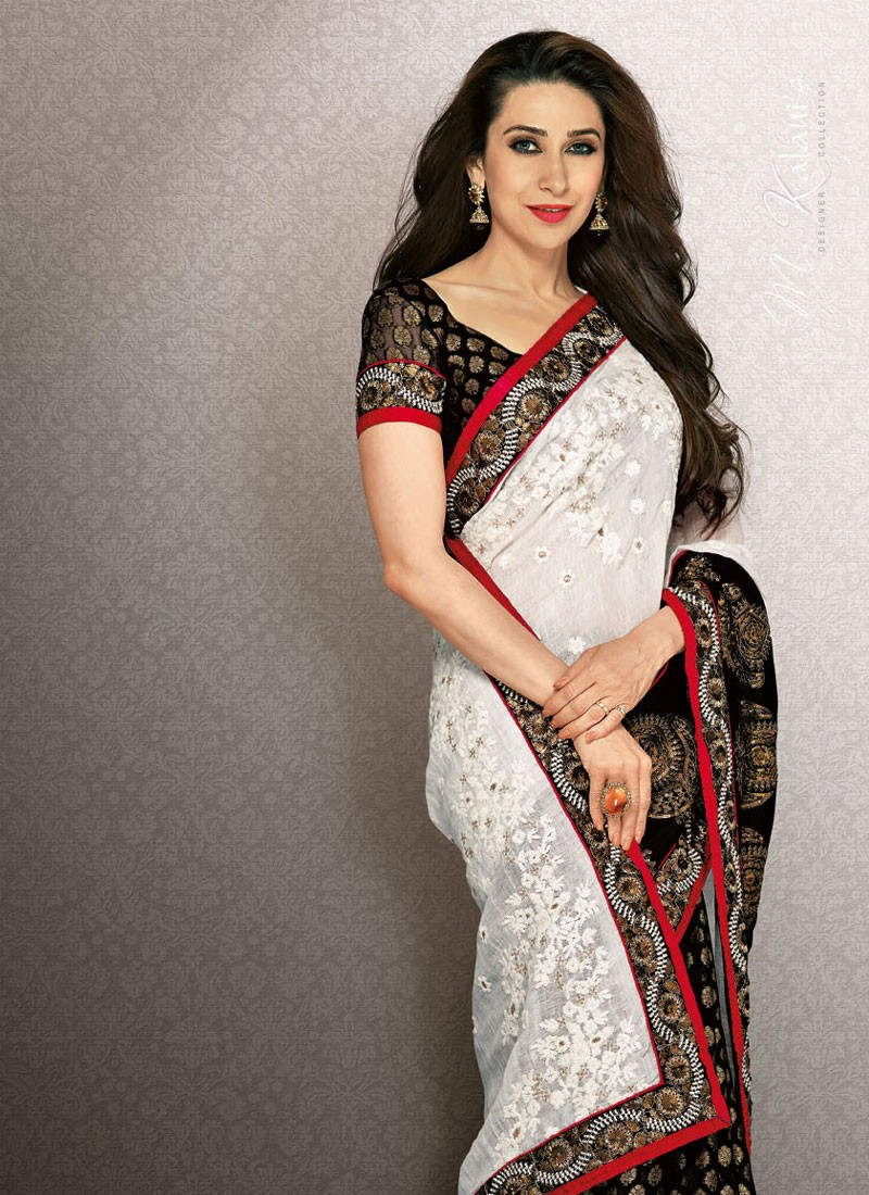 Actress Karisma Kapoor In Saree