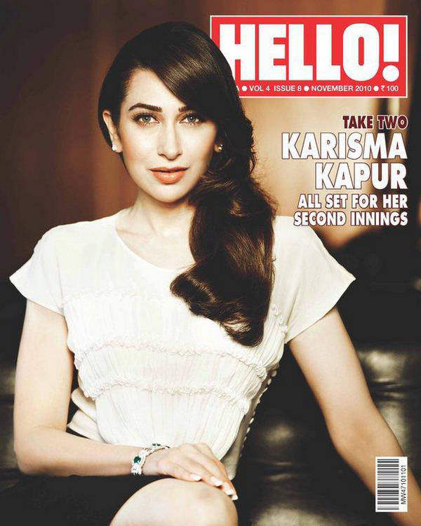Actress Karisma Kapoor On Magazine Cover