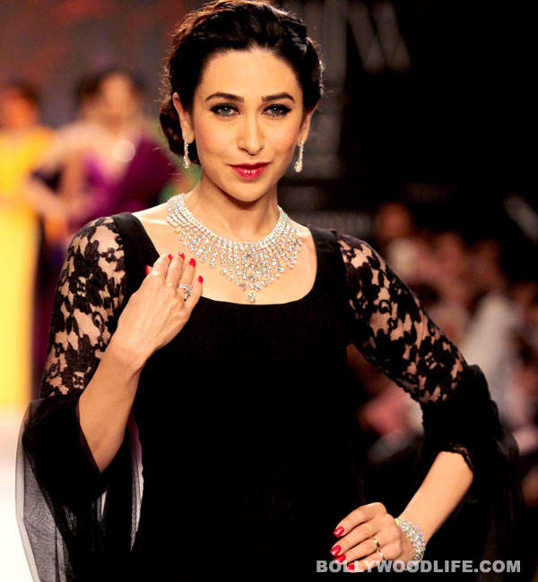 Karisma Kapoor Wearing Black Dress