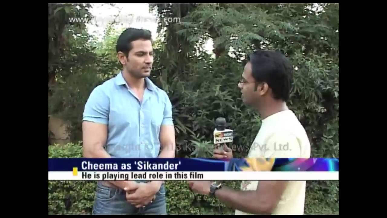 Actor Kartar Cheema Giving A Interview