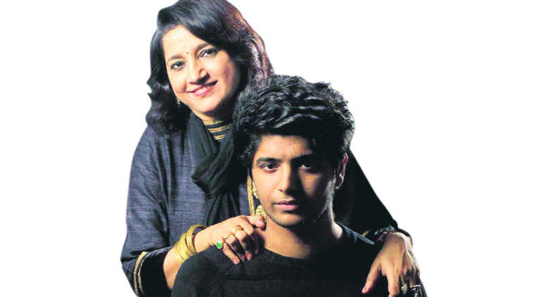 Kavita Seth With Her Son