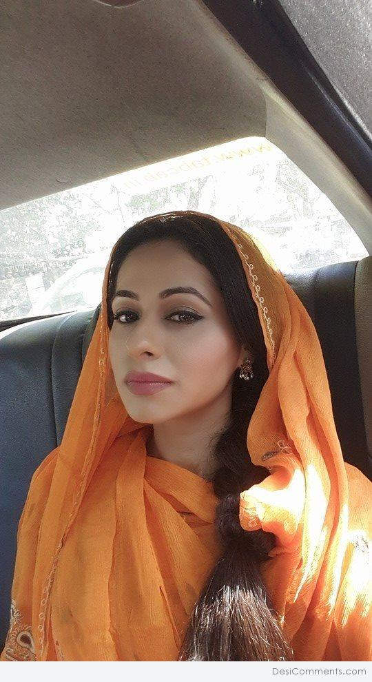 Keeya Khanna In Orange Suit