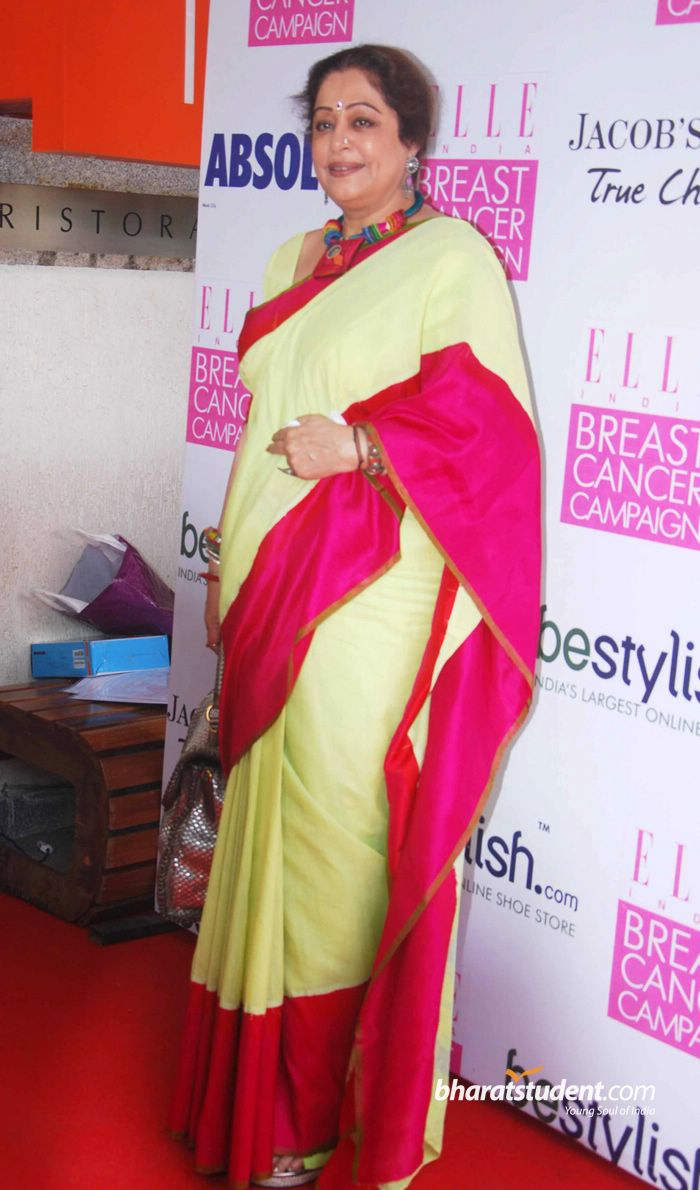 Kirron Kher At Elle Breast Cancer Campaign Event