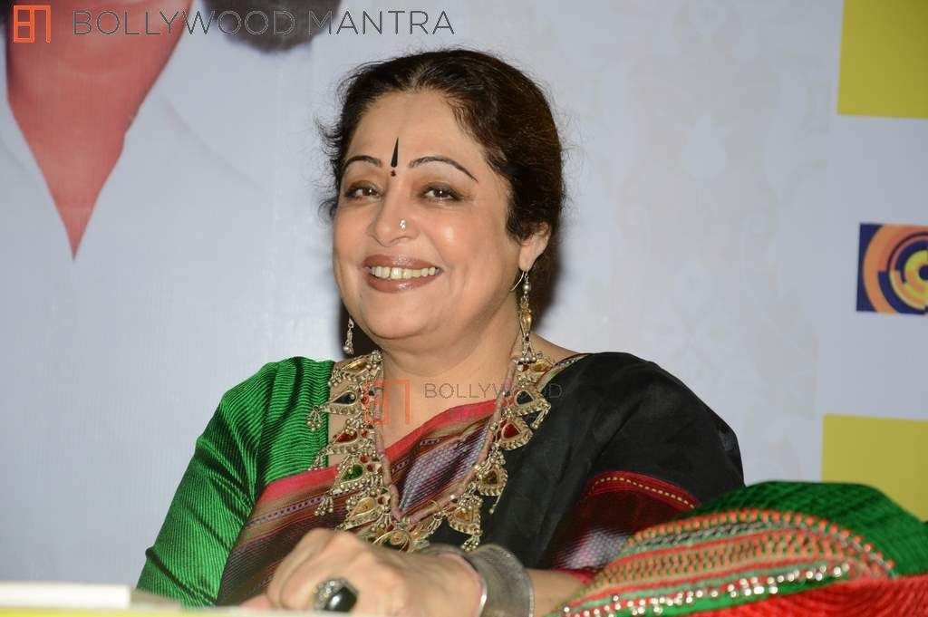 Kirron Kher With Smiling