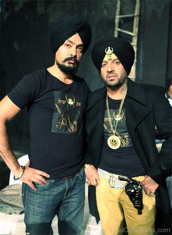 Kuljinder Singh Sidhu With Jazzy B
