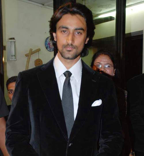 Kunal Kapoor In Black Coat