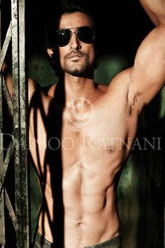 Kunal Kapoor Showing His Muscles