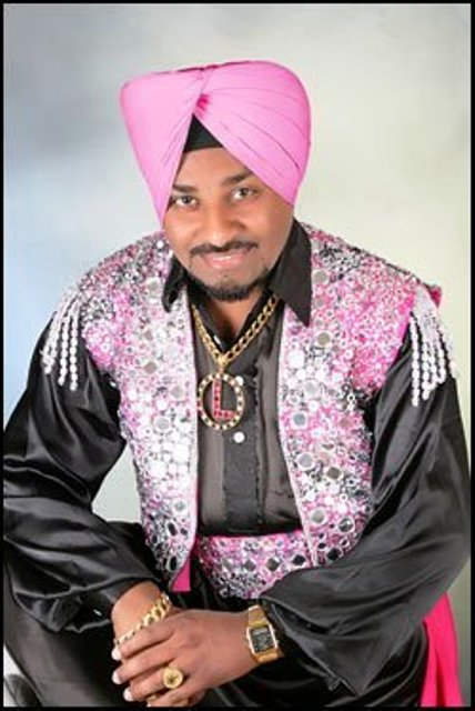 Lehmber Hussainpuri In Pink Turban