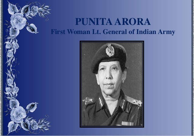 Lt. General Punita Arora