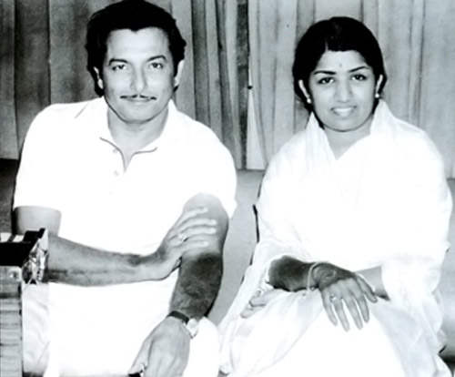 Lata Mangeshkar With Madan Mohan