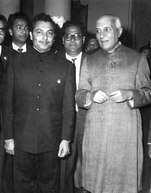 Madan Mohan With Pandit Nehru