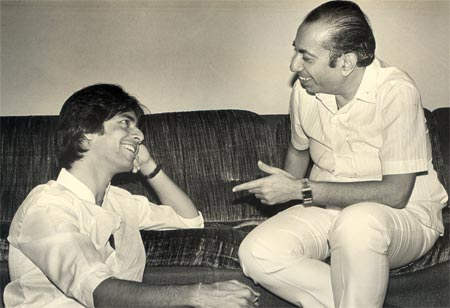 Mahendra Kapoor With Ruhan Kapoor