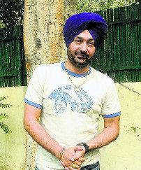 Malkit Singh In Blue Turban