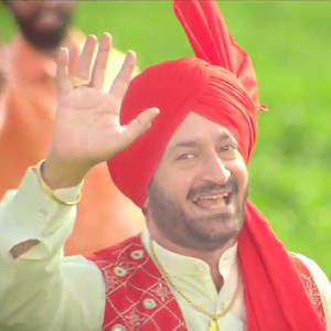 Malkit Singh In Red Turban
