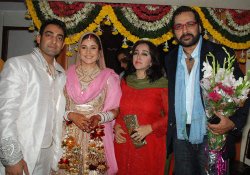 Manav Vij Marriage Pic