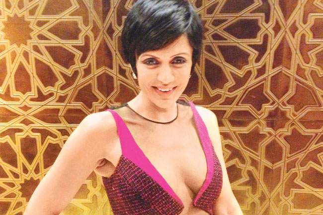 Actress  Mandira Bedi Looking Hot