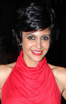 Mandira Bedi In Red Dress