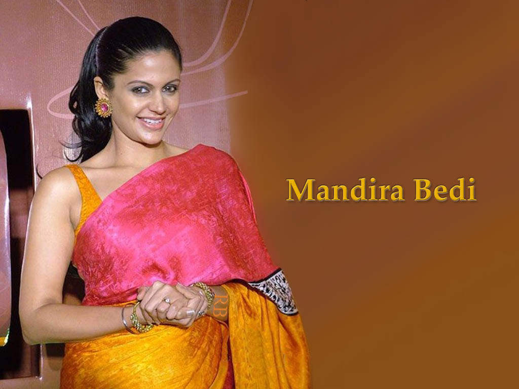 Mandira Bedi Sweet Smiling