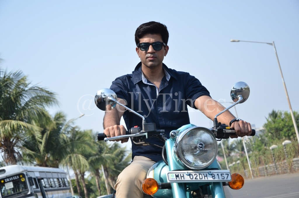 Maninder Singh On Bike