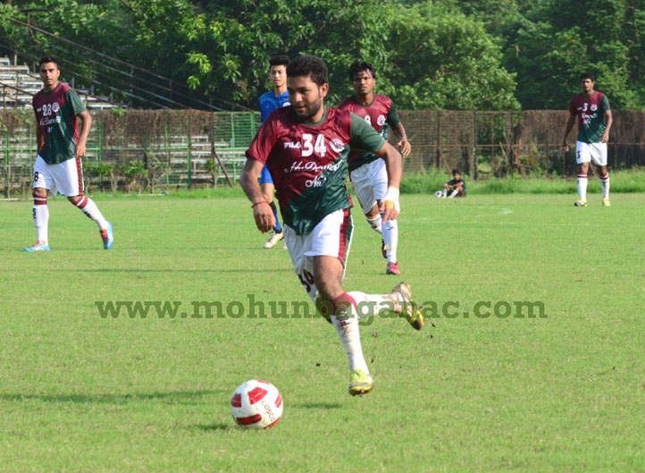 Manish Bhargav Playing Football