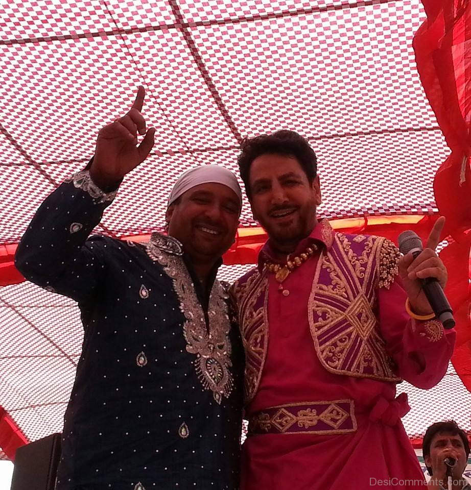 Manjit Pappu With Gurdas Maan